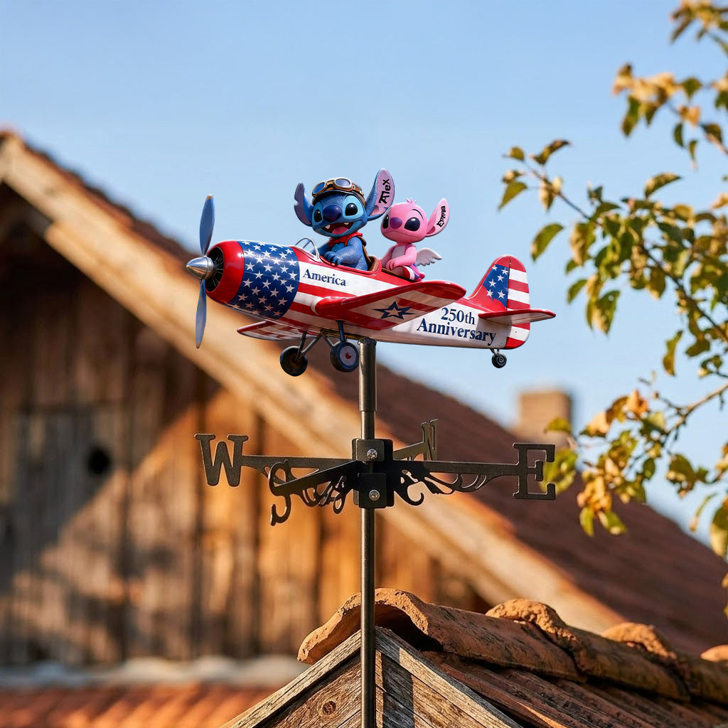 Happy Couple - Personalized Ohana Weather Vane