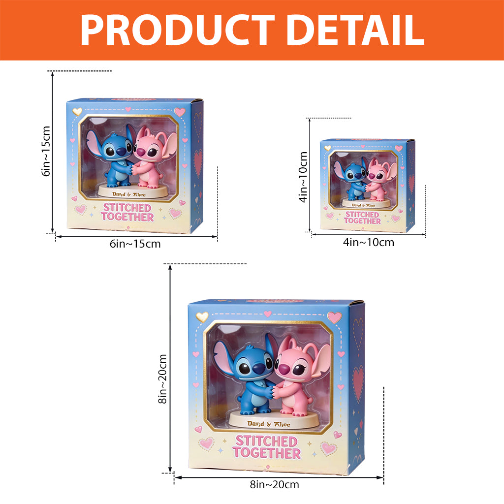 Stitched Together - Personalized Ohana Custom Shaped Acrylic Plaque