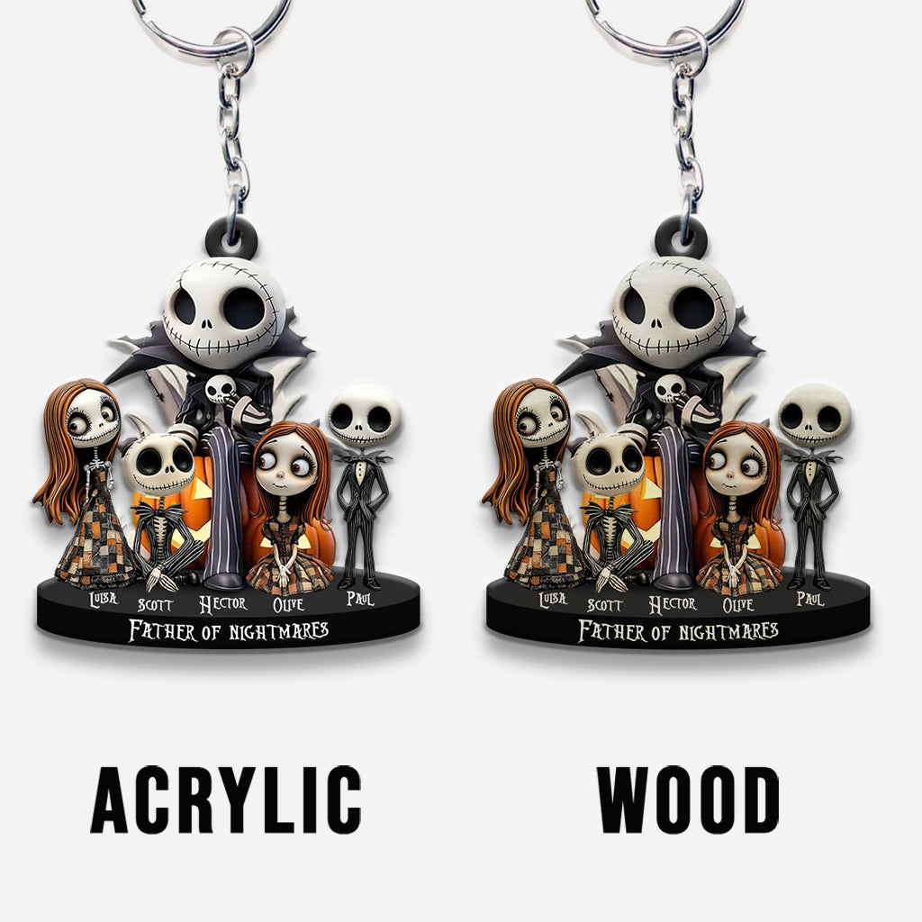 Father Of Nightmares - Personalized Nightmare Keychain