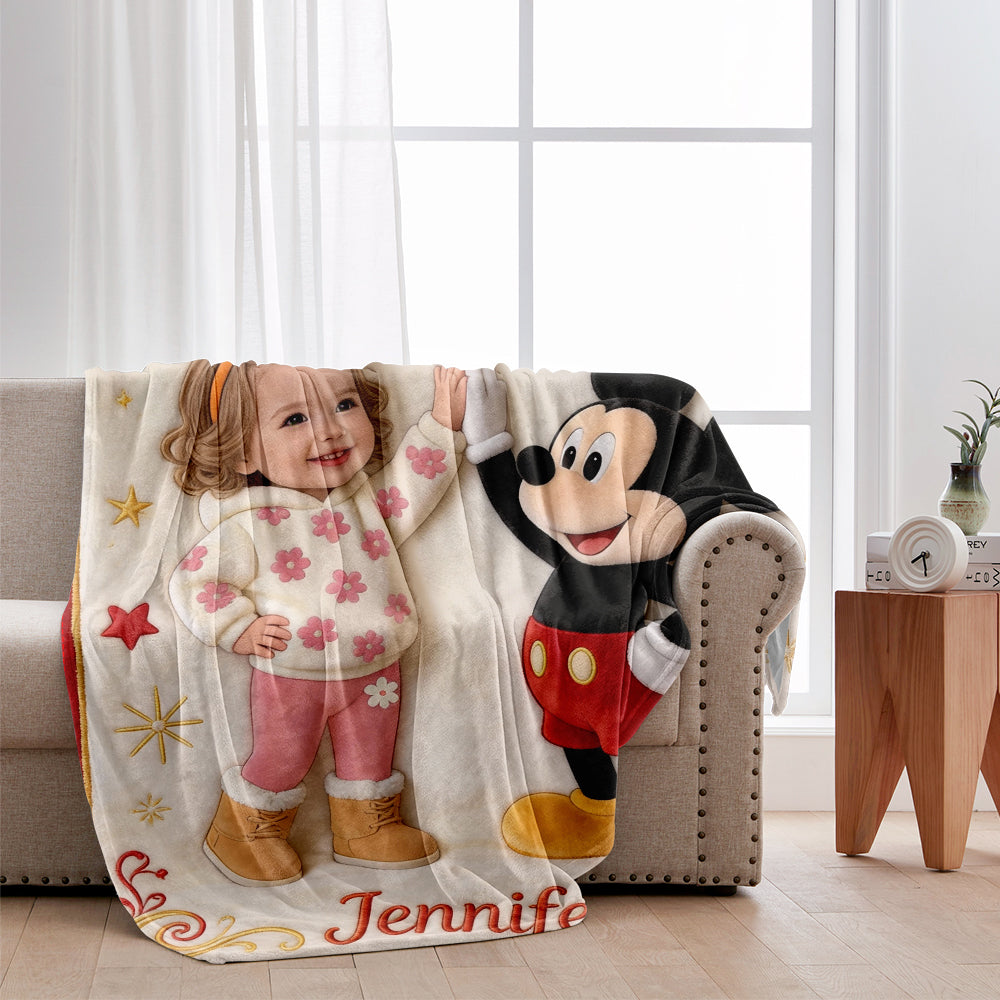 Friends - Personalized Mouse Blanket