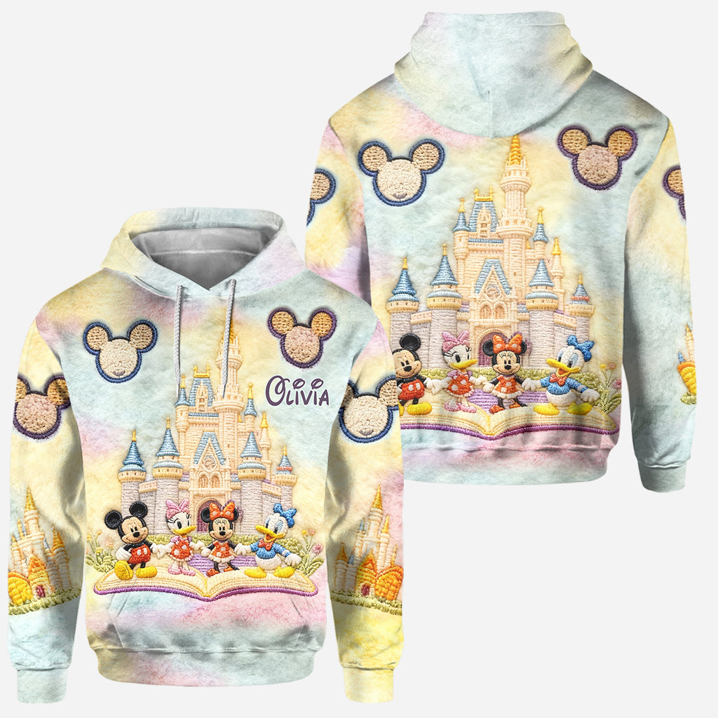 Colorful Castle - Personalized Mouse Hoodie and Leggings