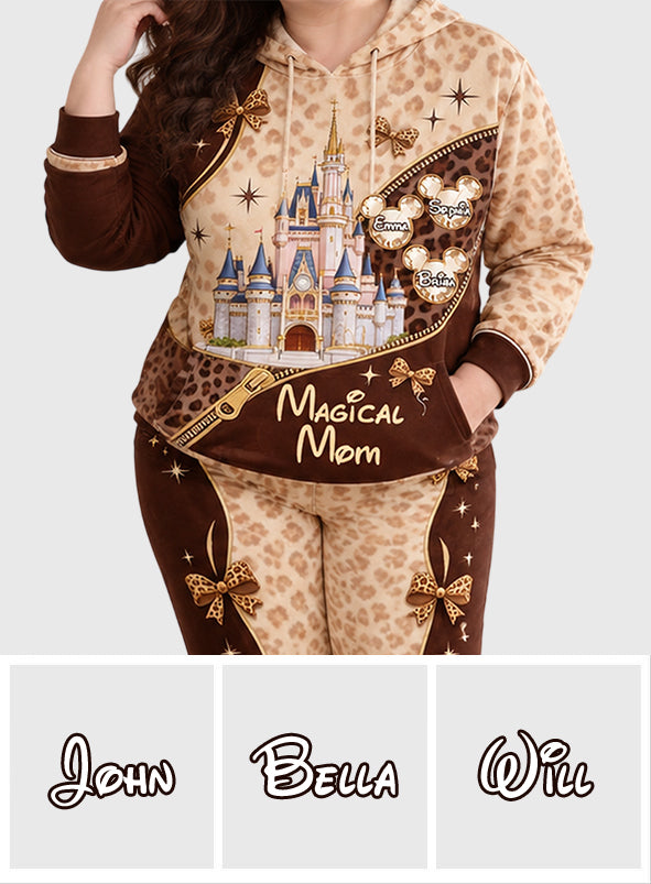 Blessed To Be Called Mom - Personalized Dream Trip Hoodie and Leggings