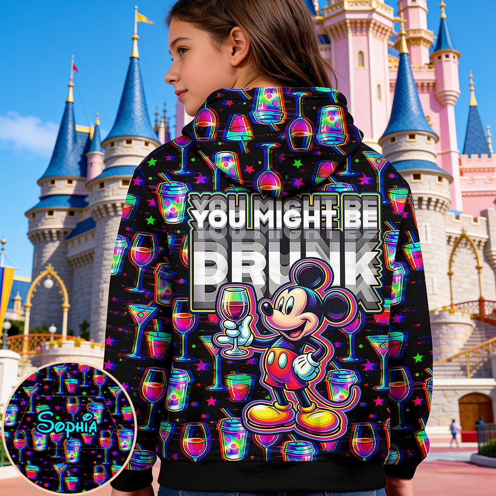 You Might Be Drunk - Personalized Mouse All Over Shirt