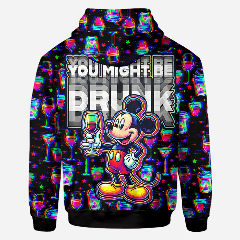 You Might Be Drunk - Personalized Mouse All Over Shirt