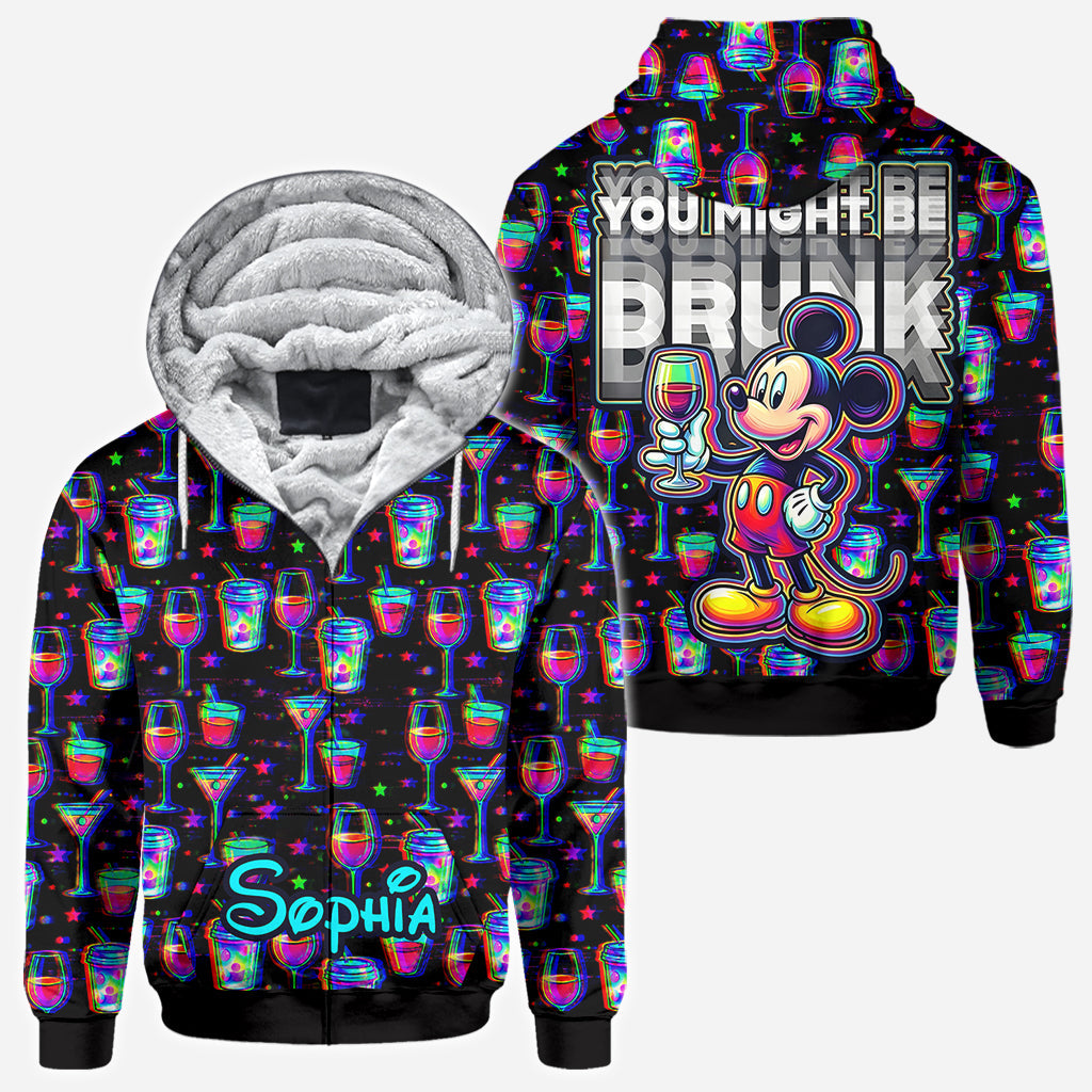 You Might Be Drunk - Personalized Mouse All Over Shirt