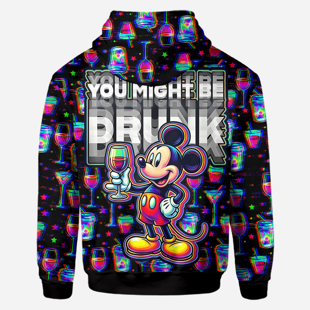 You Might Be Drunk - Personalized Mouse All Over Shirt