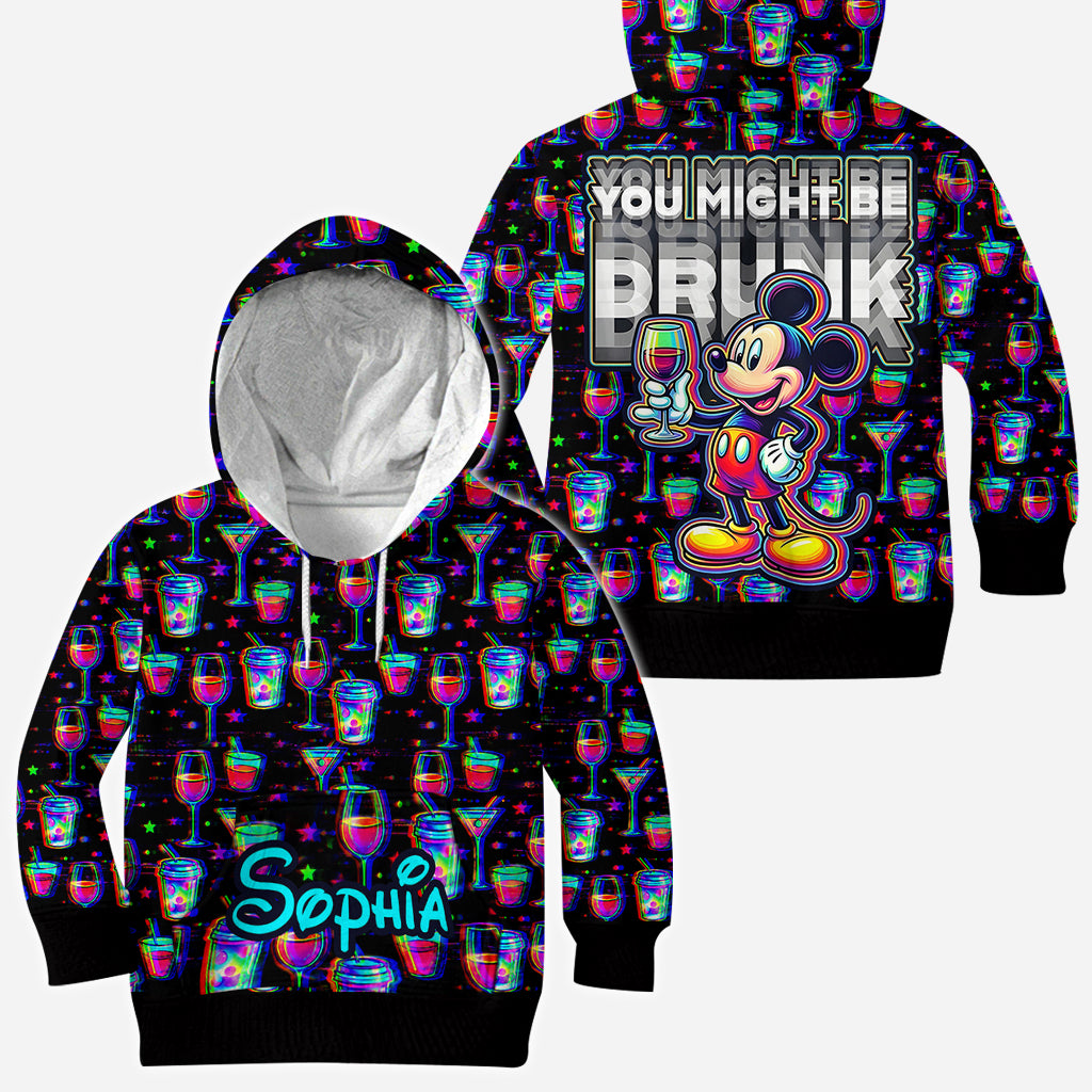 You Might Be Drunk - Personalized Mouse All Over Shirt
