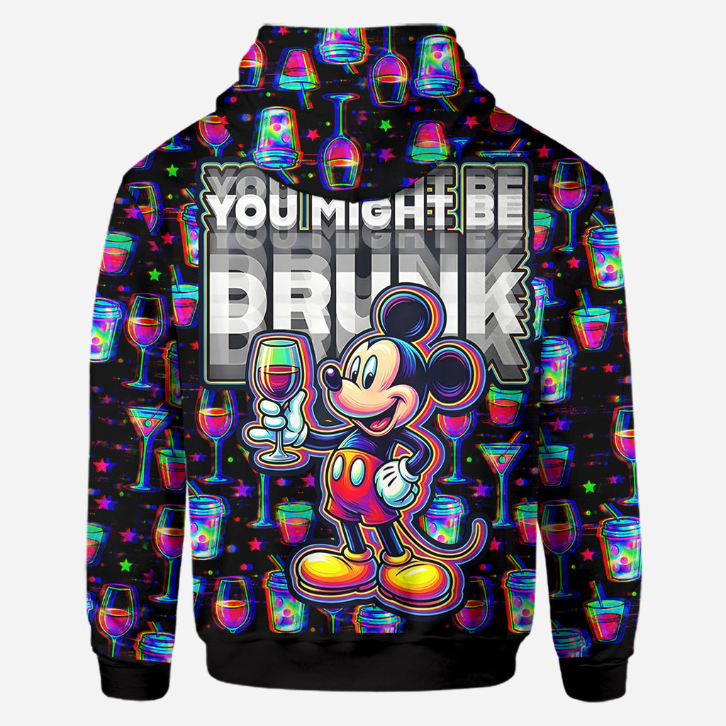 You Might Be Drunk - Personalized Mouse All Over Shirt