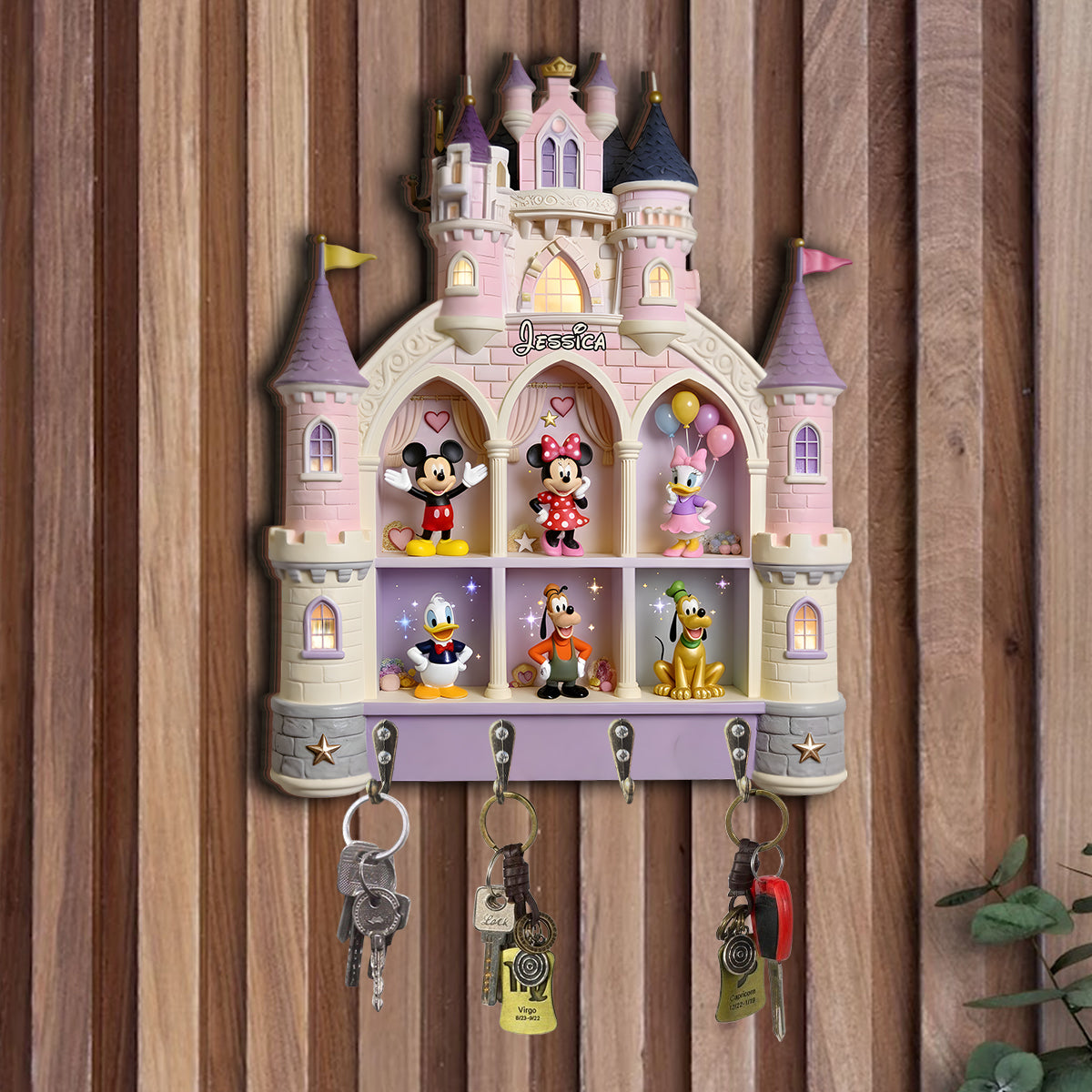 Friends - Personalized Mouse Custom Shaped Hanging Rack