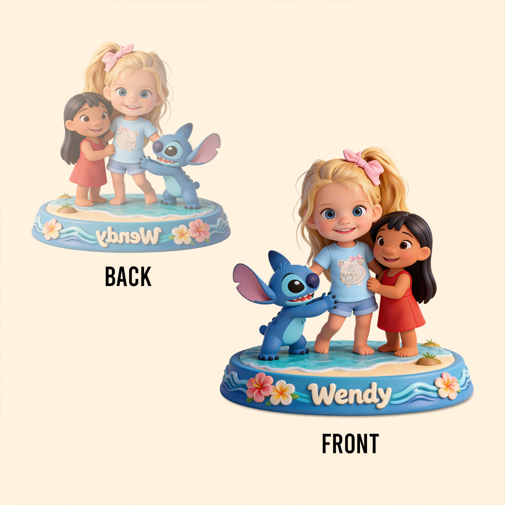 Custom Any Photo Friends - Personalized Ohana Custom Shaped Acrylic Plaque