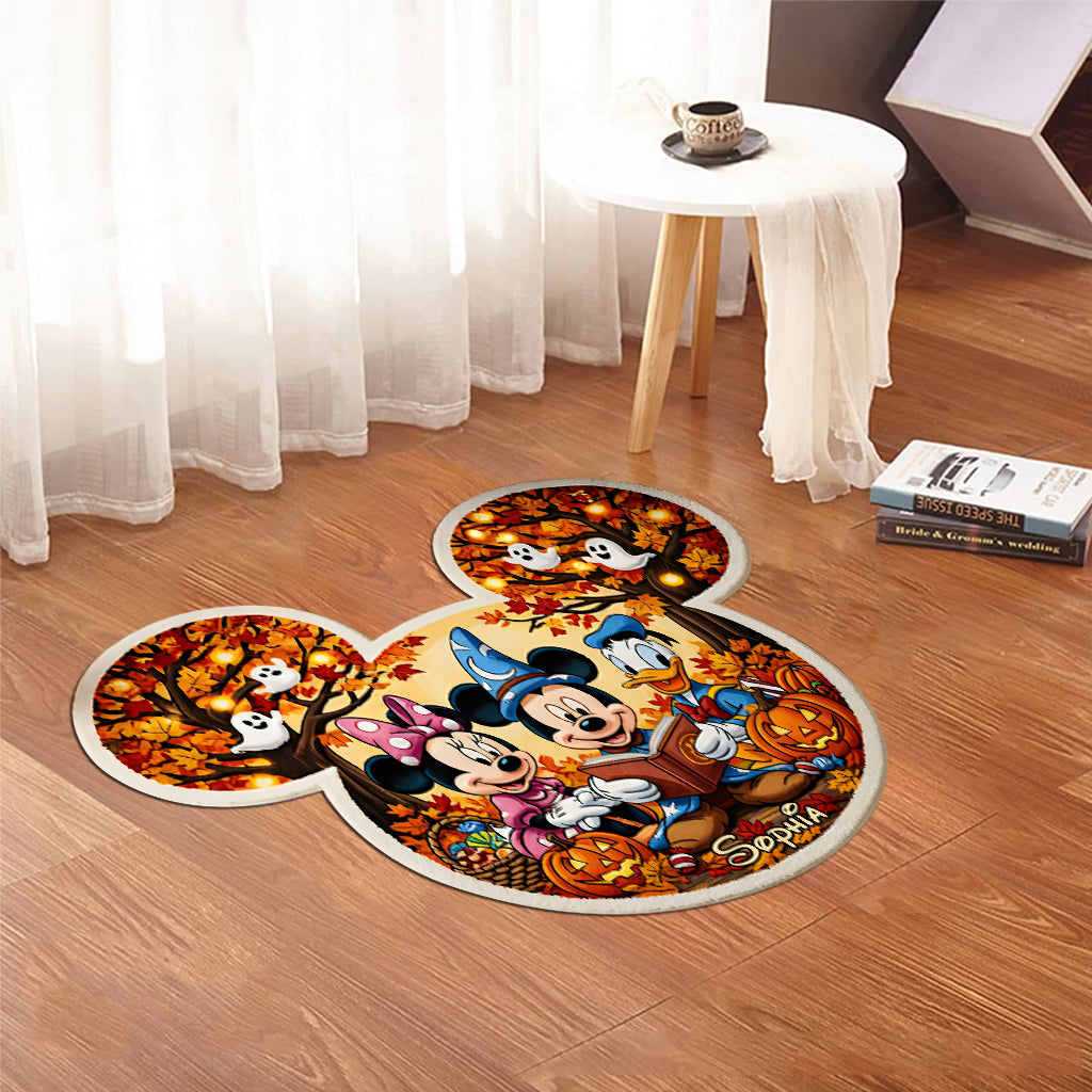 Til The Season - Personalized Mouse Shaped Doormat/ Rug