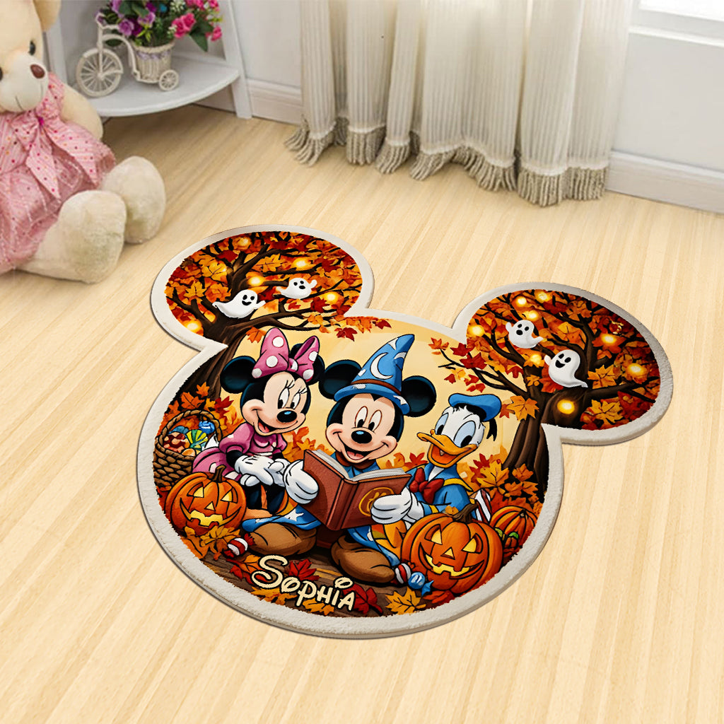 Til The Season - Personalized Mouse Shaped Doormat/ Rug
