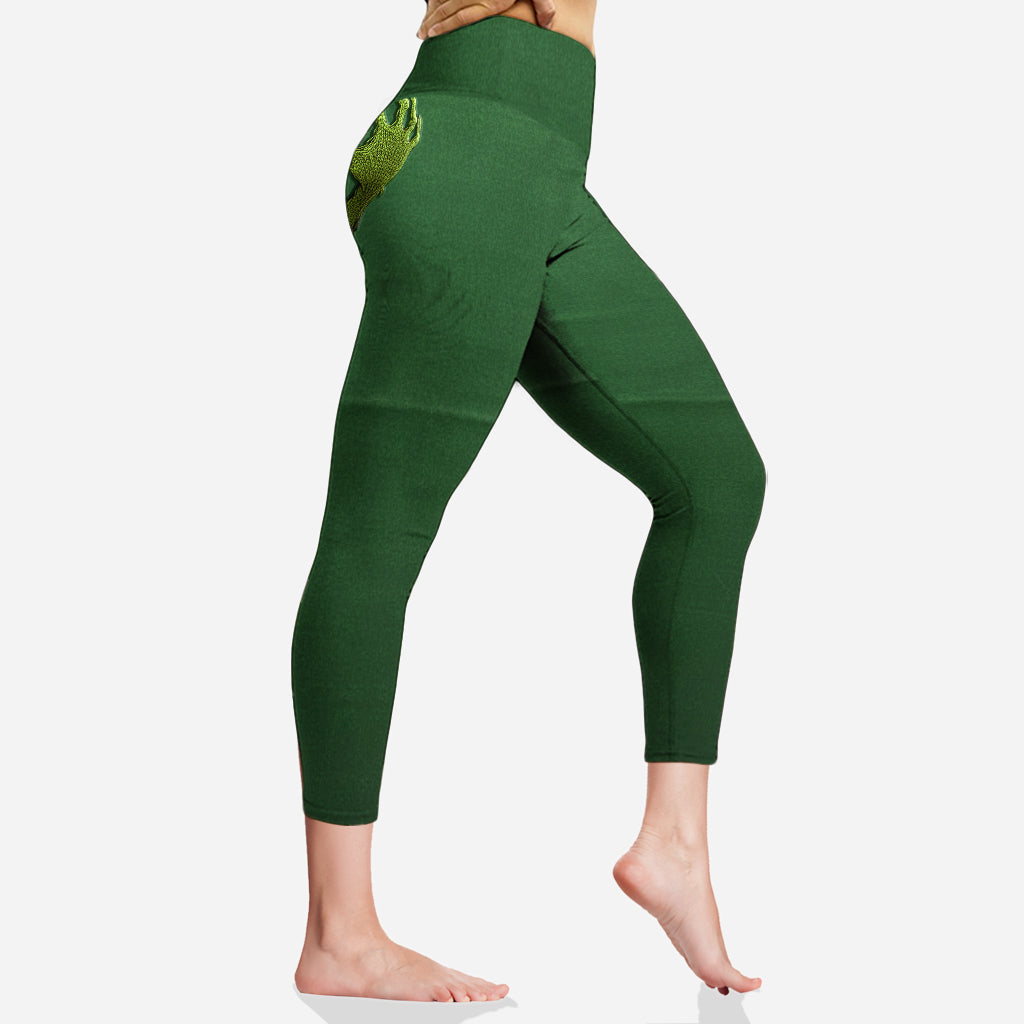 Stole My Heart - Personalized Stole Christmas Leggings