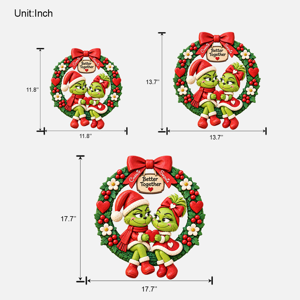 Merry Christmas - Personalized Stole Christmas Custom Shaped Wood Sign