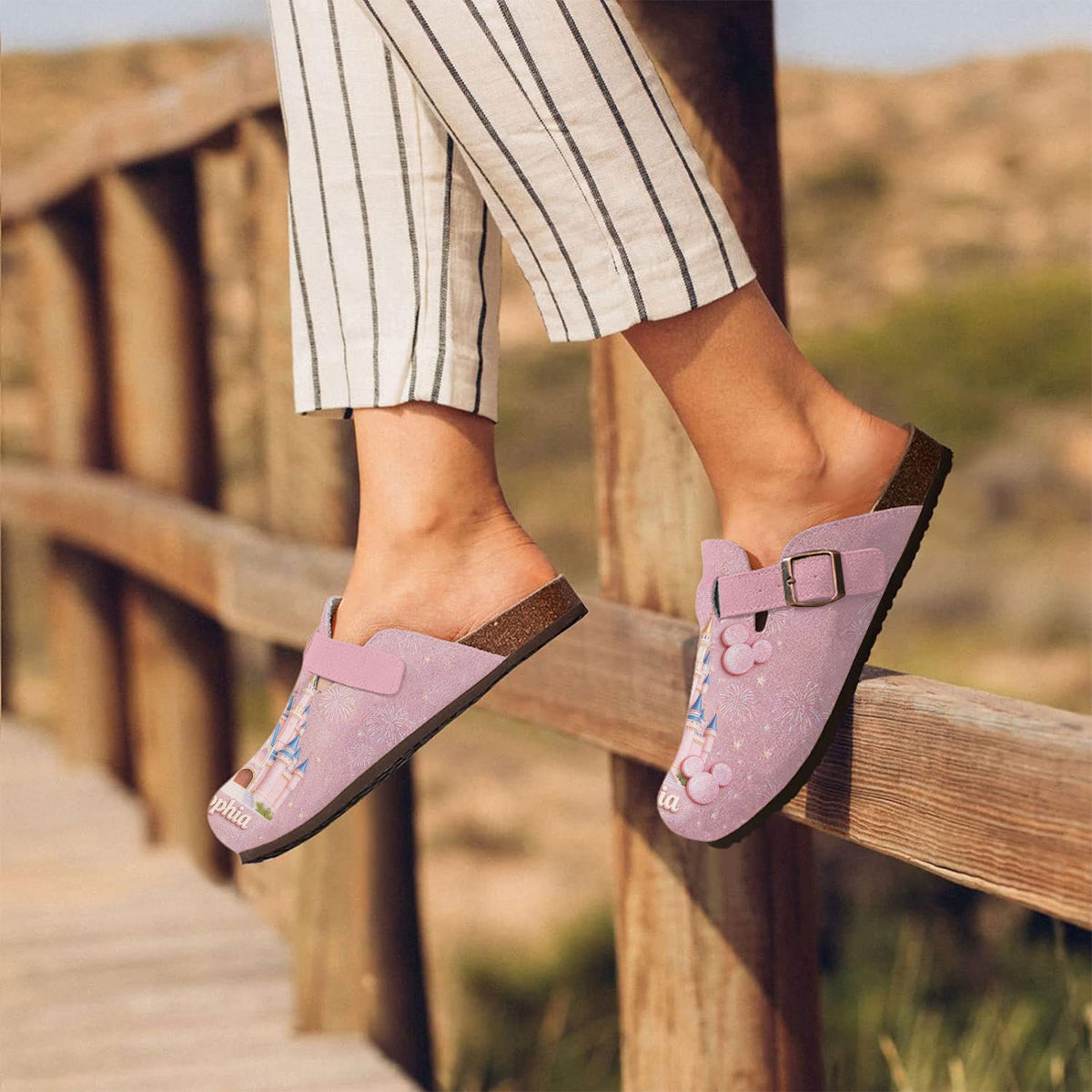 Believe In Magic - Personalized Dream Trip Clogs With Arch Support