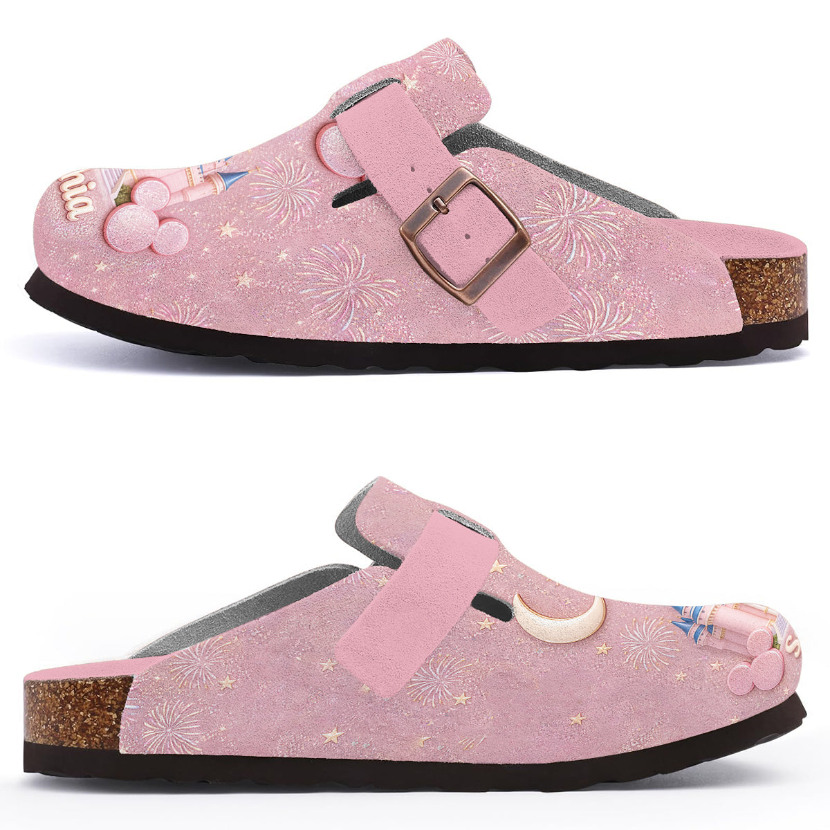 Believe In Magic - Personalized Dream Trip Clogs With Arch Support