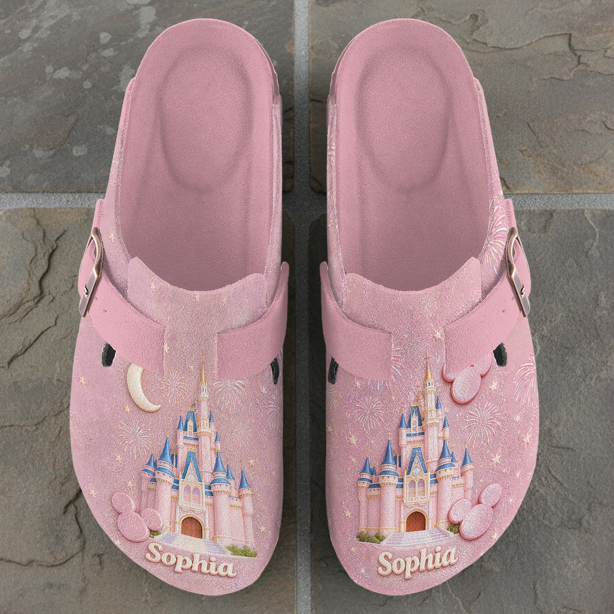 Believe In Magic - Personalized Dream Trip Clogs With Arch Support