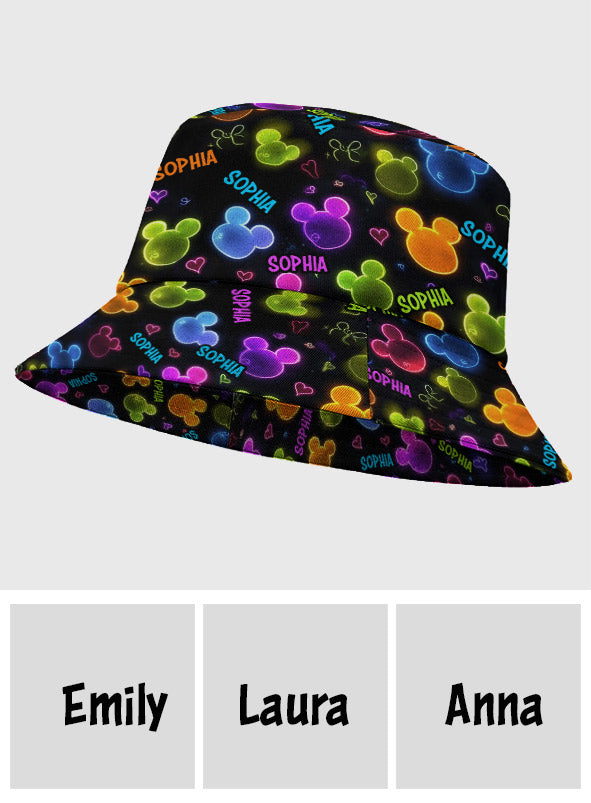 Magical Dream Suitable to Go Out - Personalized Mouse Bucket Hat