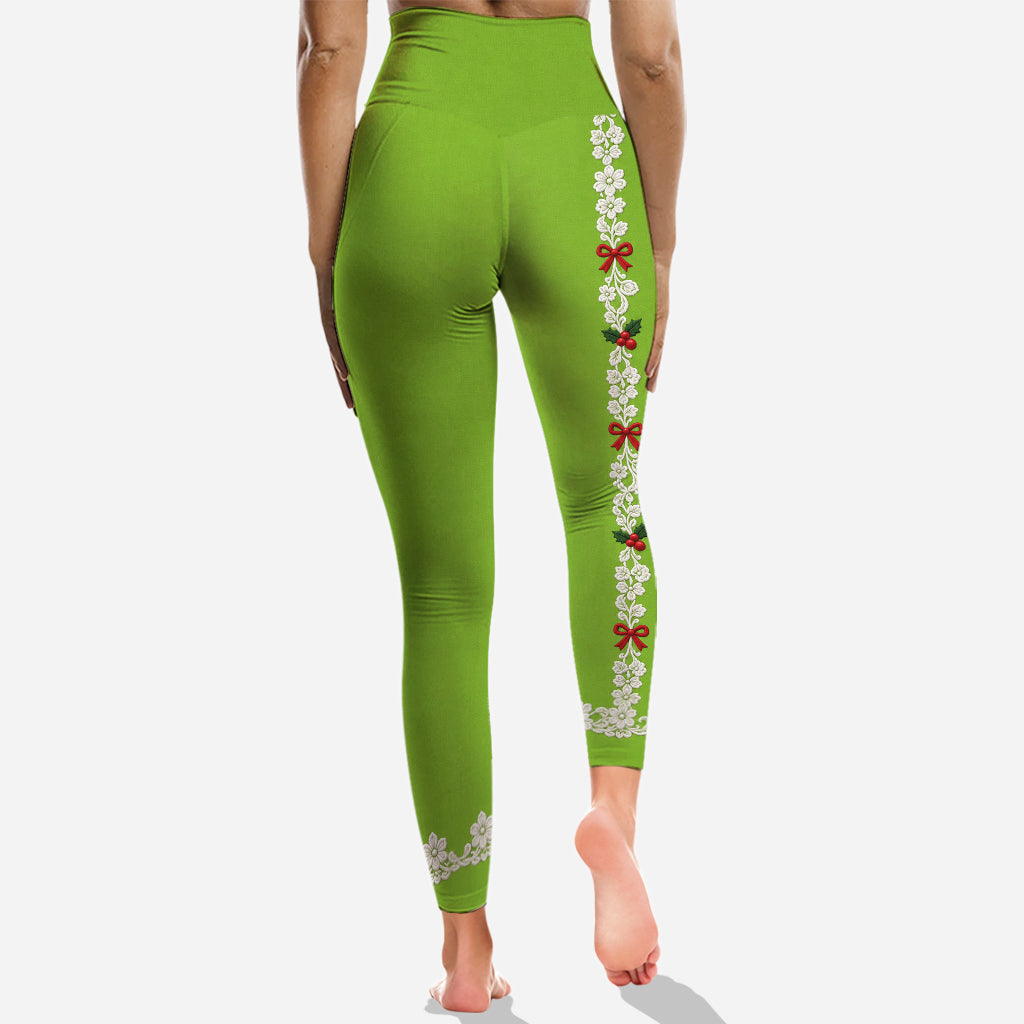 Merry Christmas - Personalized Stole Christmas Hoodie and Leggings
