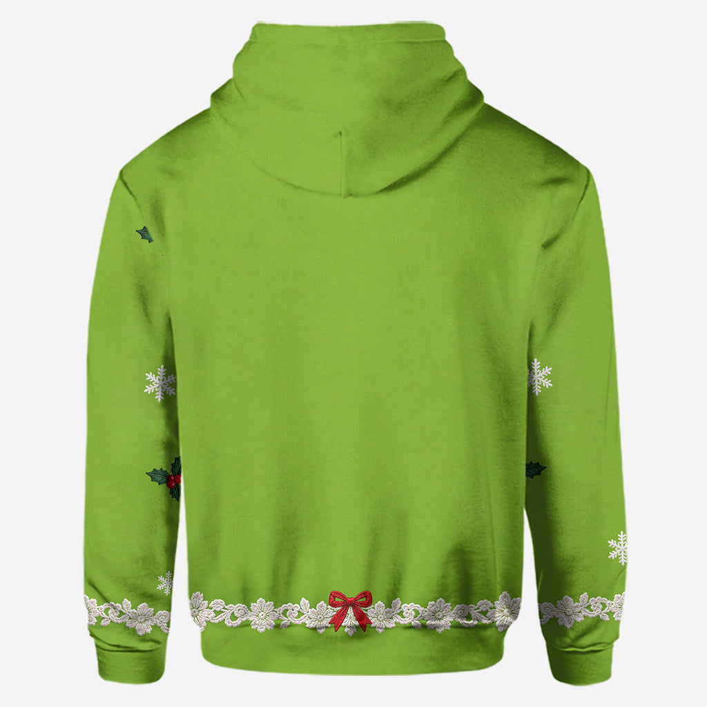 Merry Christmas - Personalized Stole Christmas Hoodie and Leggings