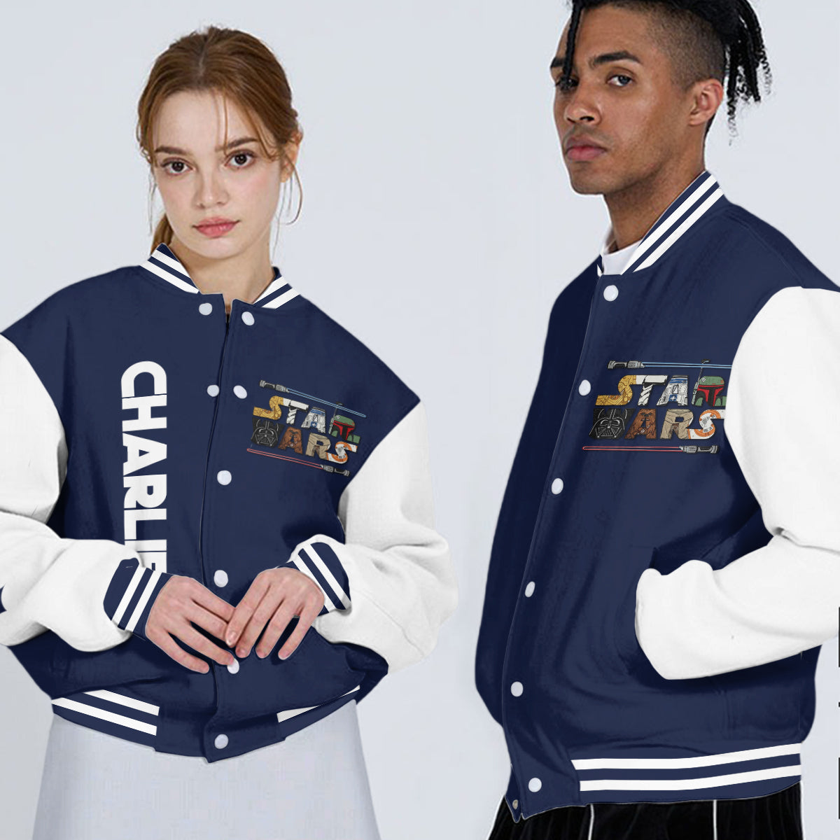 The Force - Personalized The Force Varsity Jacket