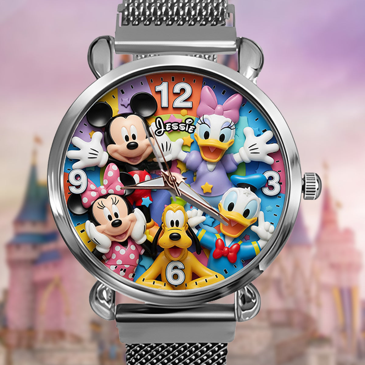 Magical Moments - Personalized Mouse Women Hand Watch