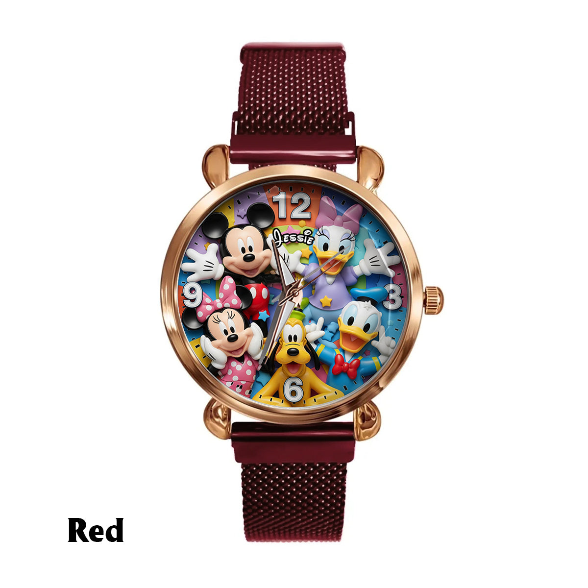 Magical Moments - Personalized Mouse Women Hand Watch