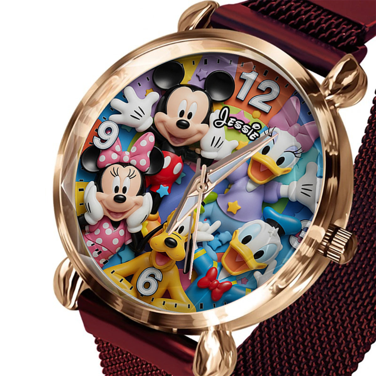 Magical Moments - Personalized Mouse Women Hand Watch