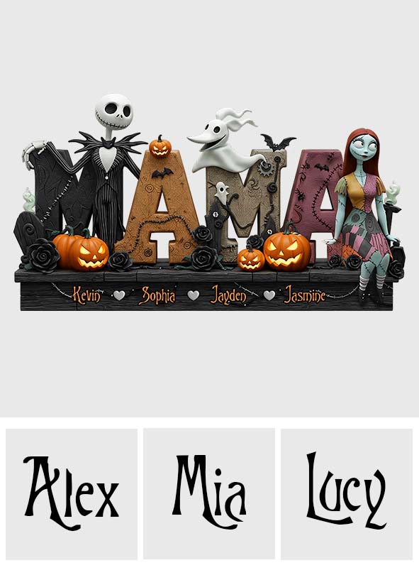 Mother Of Nightmares - Personalized Nightmare Custom Shaped Acrylic Plaque