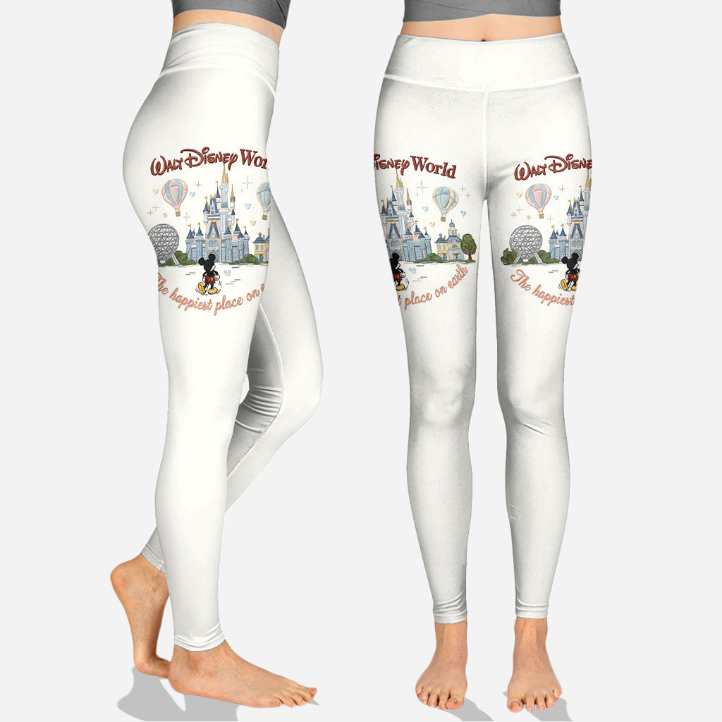 The Happiest Place - Personalized Mouse Hoodie and Leggings