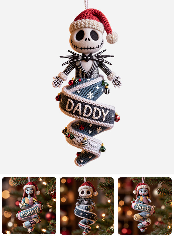 Dark Christmas - Personalized Nightmare Plush Ornament
