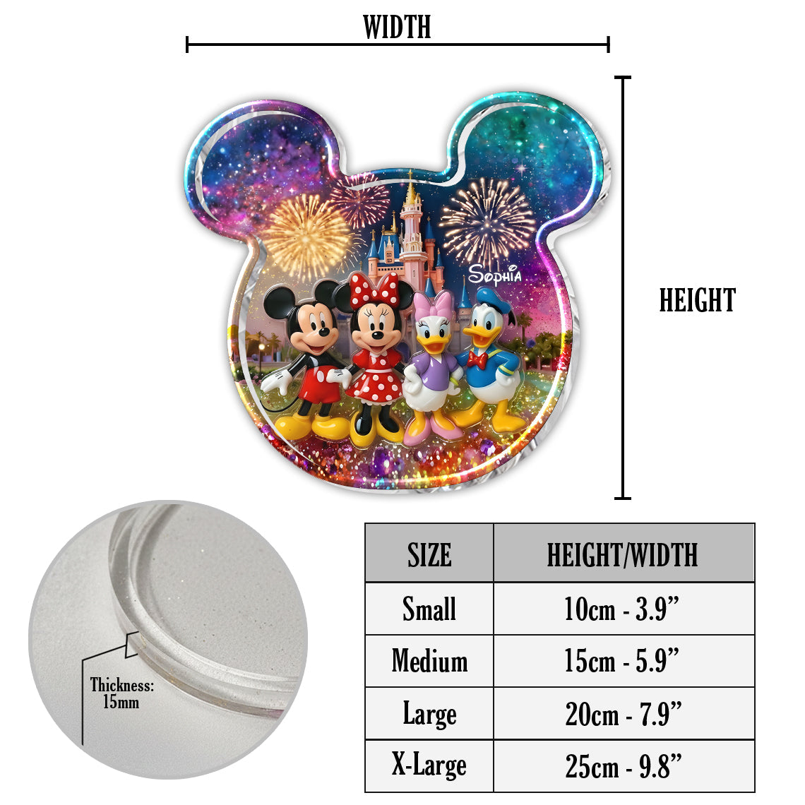 Magical Castle - Personalized Mouse Catch-All Tray