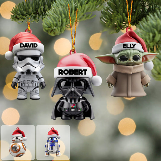 Merry Christmas - Personalized The Force Ornament