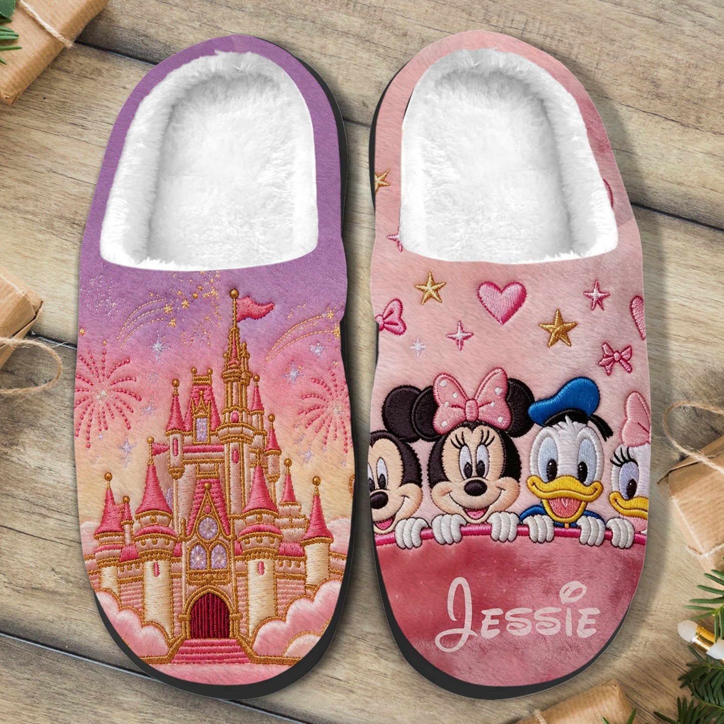 Love Magic - Personalized Dream Trip Open-Toe Slippers