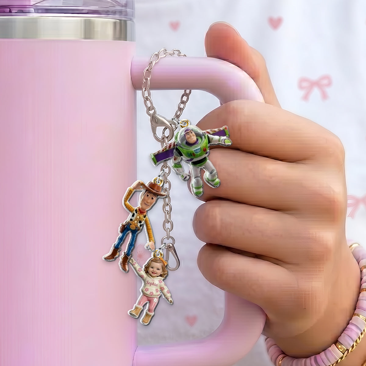 You've Got A Friend In Me - Personalized Movie For Kids Dangling Charms