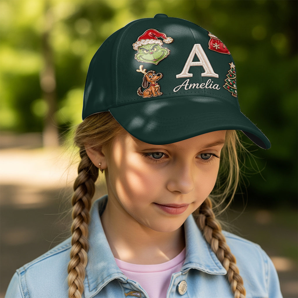 Naughty - Personalized Stole Christmas Classic Cap
