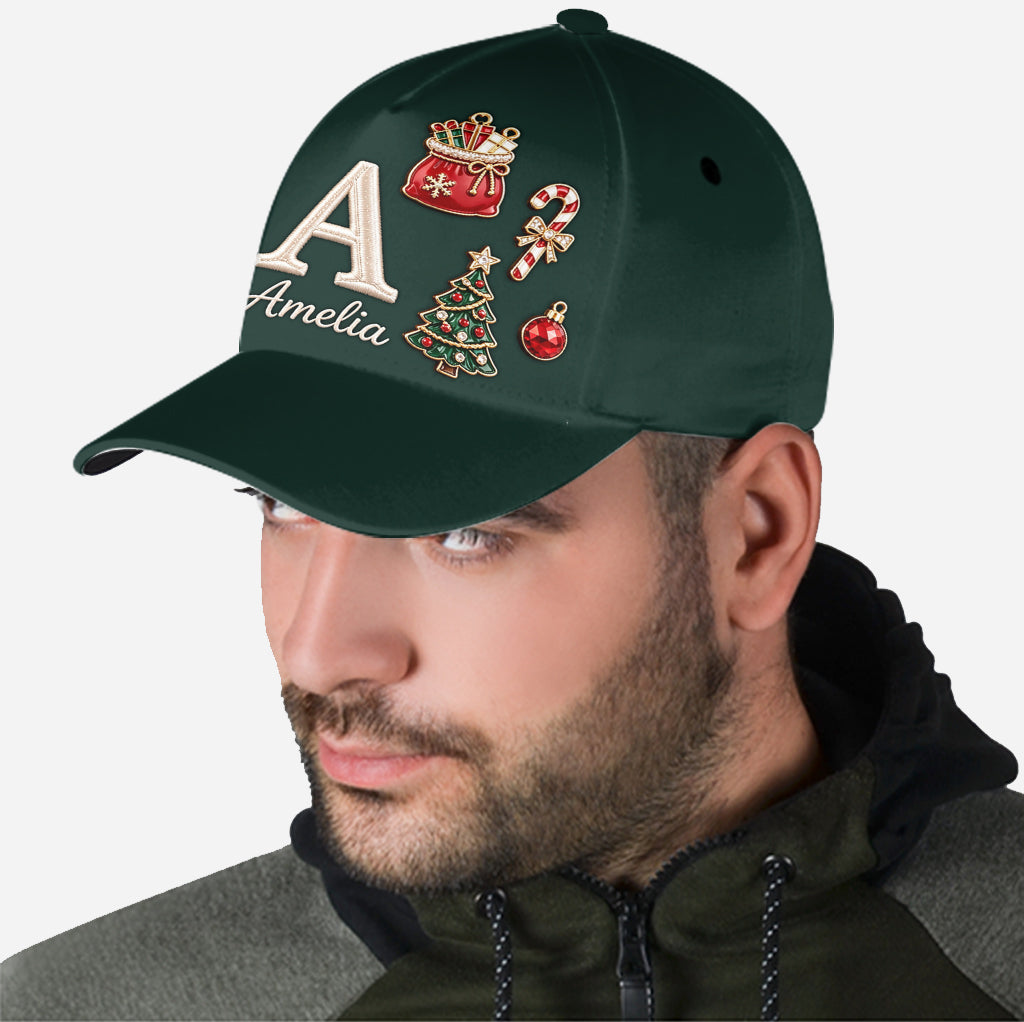 Naughty - Personalized Stole Christmas Classic Cap