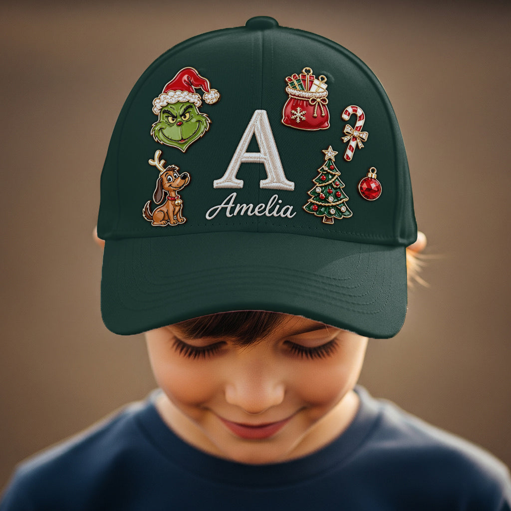 Naughty - Personalized Stole Christmas Classic Cap