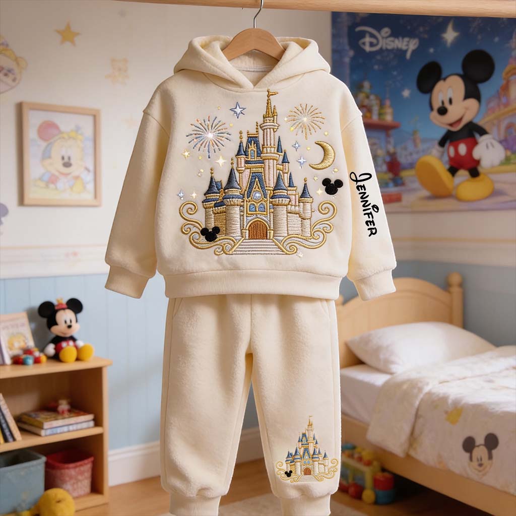 Believe In Magic - Personalized Dream Trip Kid Hoodie & Kid Jogger Sweatpants