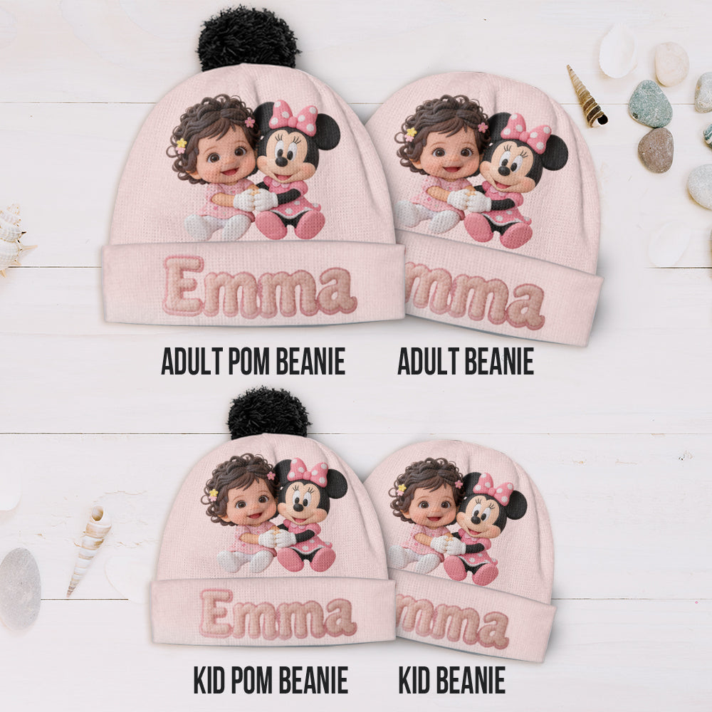 Any Photo, Any Character - Gift For Kids - Personalized Kid Beanie Hat