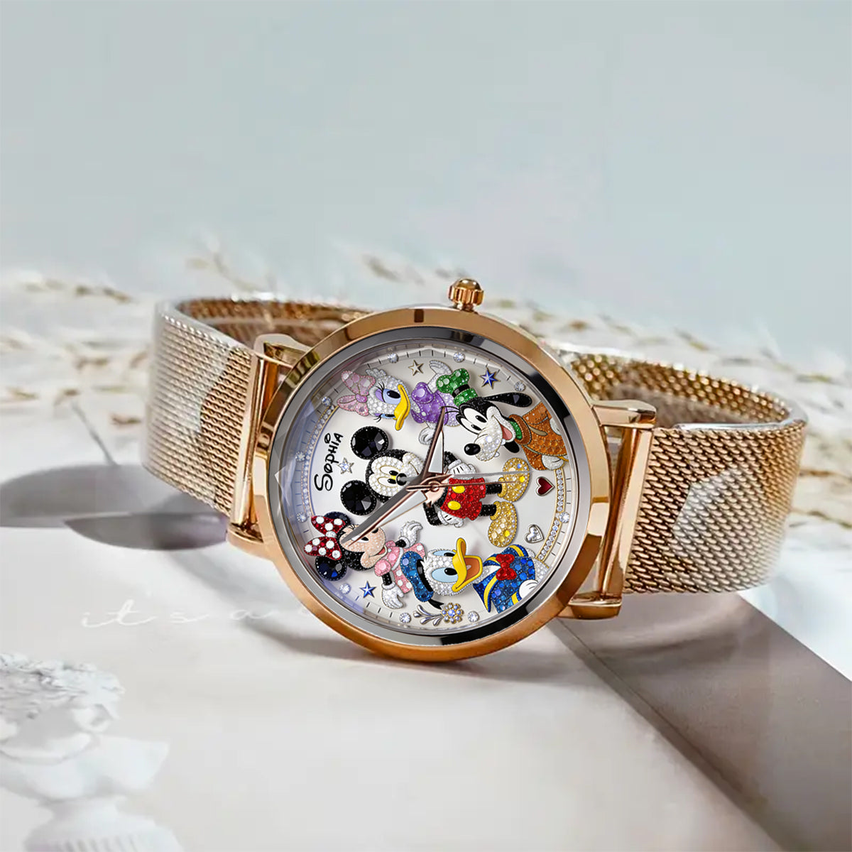 Magic Hours - Personalized Mouse Women Hand Watch