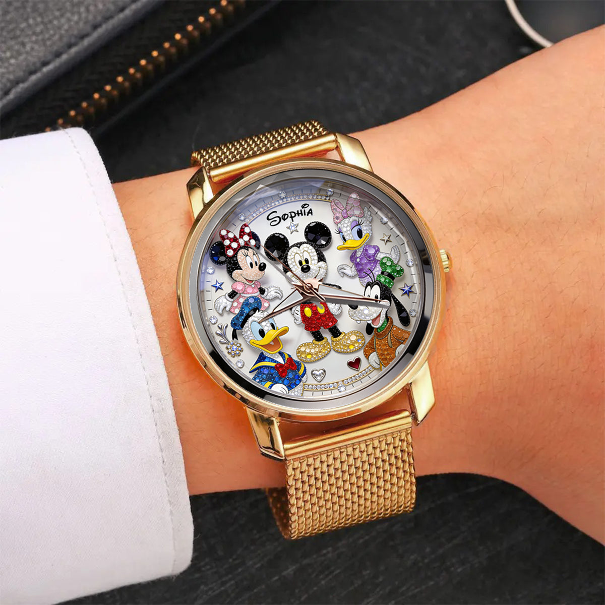Magic Hours - Personalized Mouse Women Hand Watch