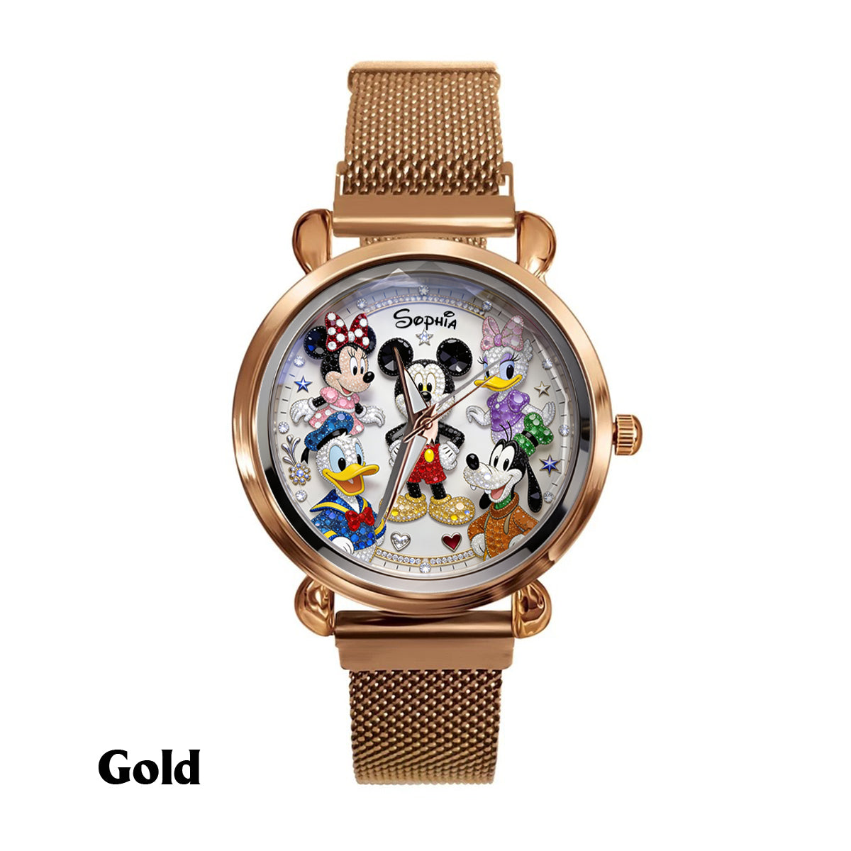 Magic Hours - Personalized Mouse Women Hand Watch