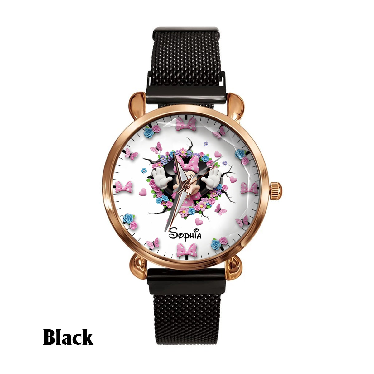 Magical World - Personalized Mouse Women Hand Watch