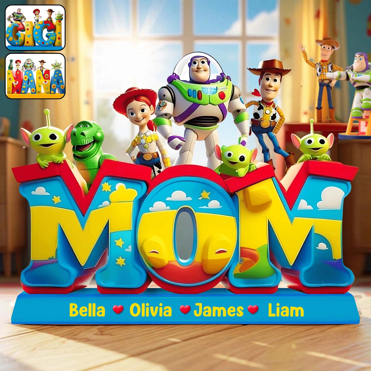 Mommy's Story - Personalized Mother Custom Shaped Acrylic Plaque