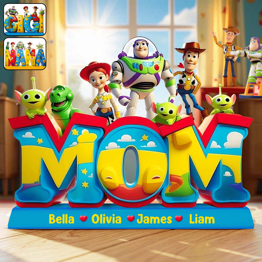 Mommy's Story - Personalized Mother Custom Shaped Acrylic Plaque