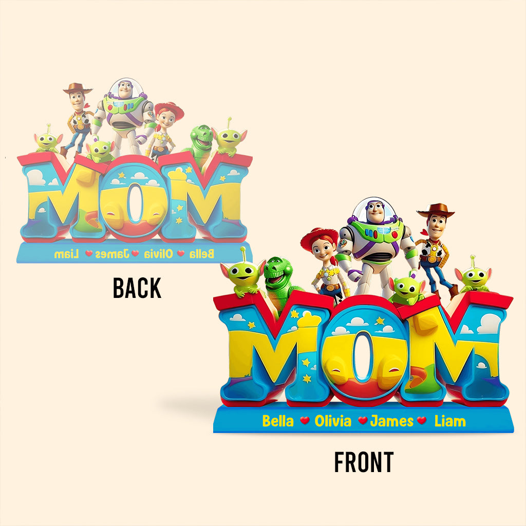 Mommy's Story - Personalized Mother Custom Shaped Acrylic Plaque