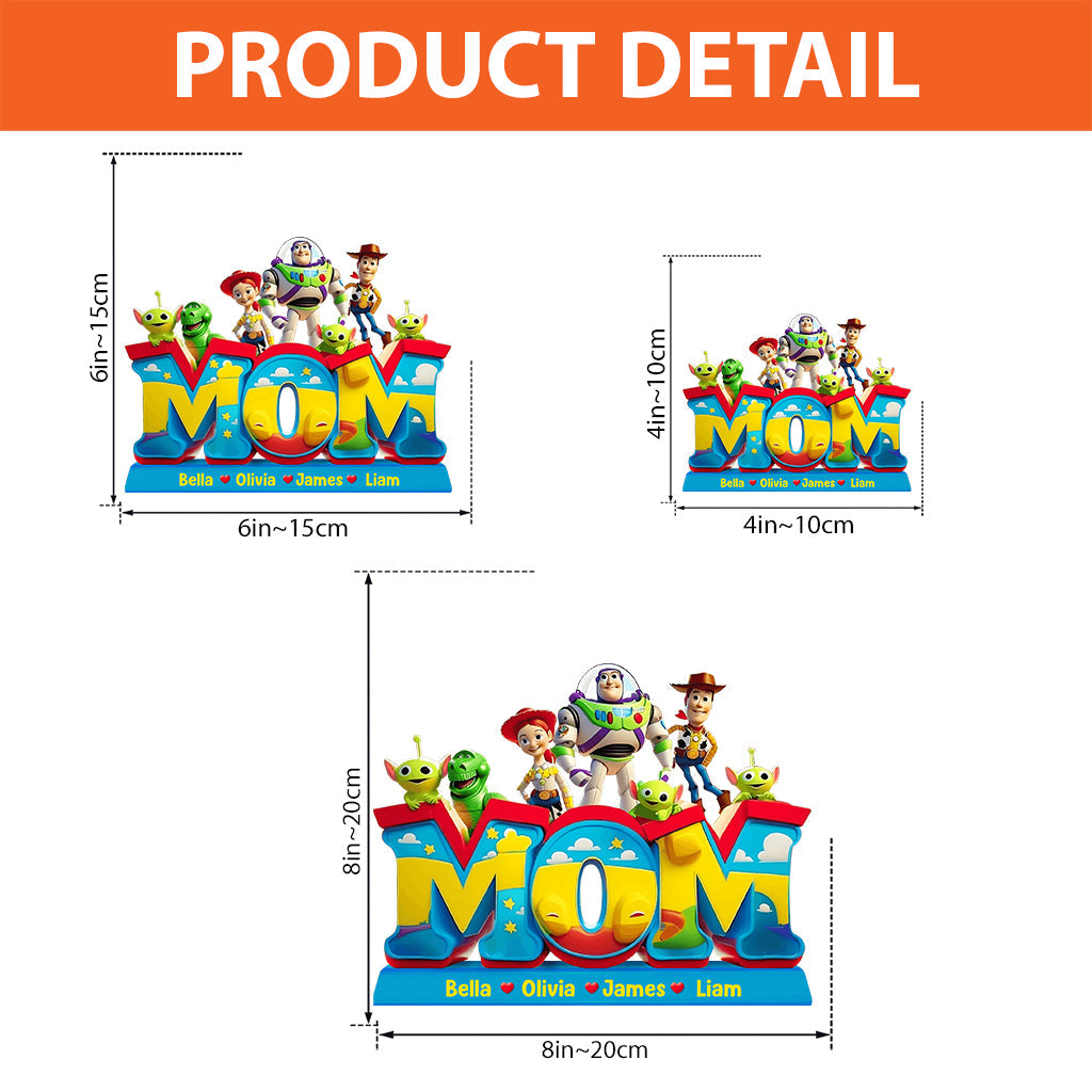 Mommy's Story - Personalized Mother Custom Shaped Acrylic Plaque