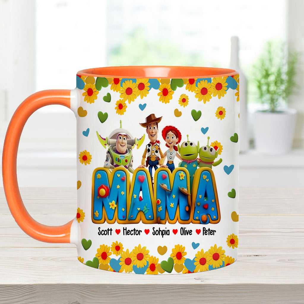Mommy's Story - Personalized Mother Accent Mug