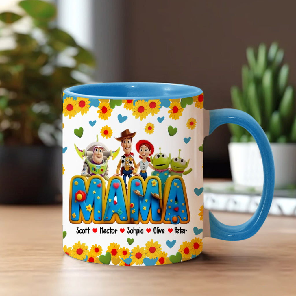 Mommy's Story - Personalized Mother Accent Mug